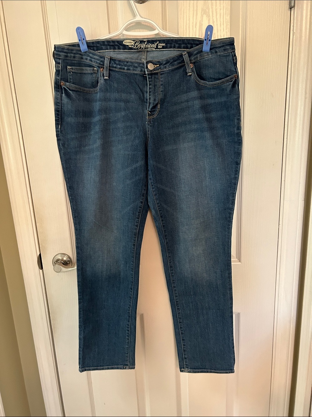 Old Navy Dark Blue Boyfriend Jeans